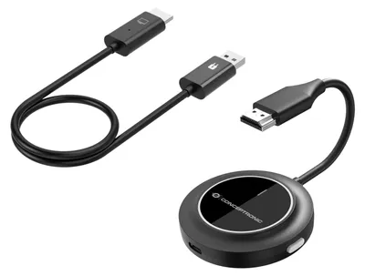 Image de Conceptronic ATHERIC02B Adaptateur sans fil HDMI CONCEPTRONIC / Extension 1080p/60 Hz, 30 m, noir