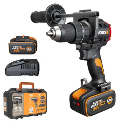 Produktbild von WORX WX356 Akku Schlagbohrschrauber 20V, 85Nm, 13mm Metallbohrfutter
