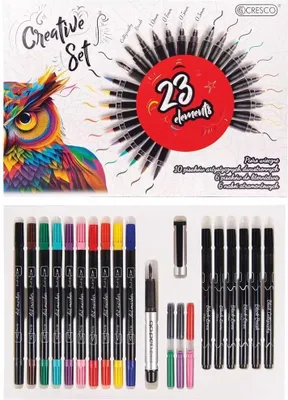 Obrázok produktu pre Sada na kaligrafiu, 23 prvkov - Cresco