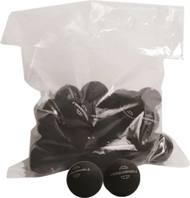 Produktbild von Unsquashable Squash-Ball UNSQUASHABLE 2xgelb,  25er Polybag
