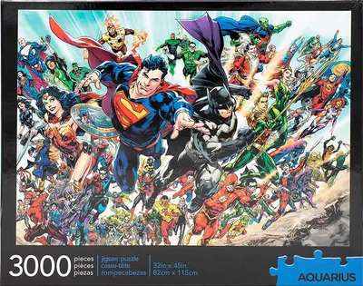 Produktbild von Aquarius DC Comics Puzzle Cast (3000 Teile) NMR68512