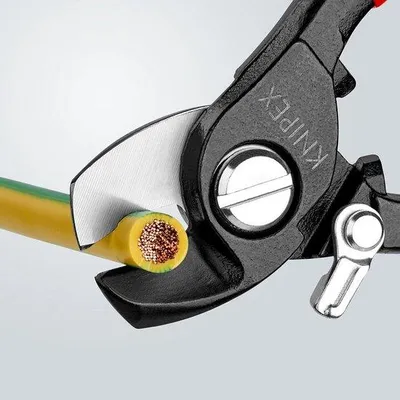 Obrázek produktu pro Nůžky na kabely s kleštěmi, 165 mm, 95 mm, 22dílná čelist