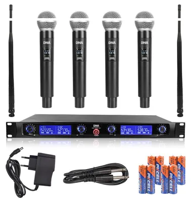 Produktbild von DNA WM4 VOCAL SET: Drahtloses Mikrofonsystem für Beschallung