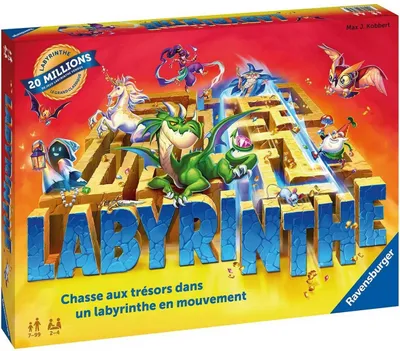 Produktbild von Ravensburger Labyrinthe, Brettspiel, Strategie, 7 Jahr(e), Familienspiel