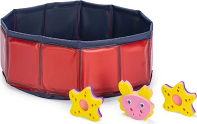 Produktbild von Karlie Kitty Lake - Katzenspielzeug - PVC - Blau/Rot - 30x30x10 cm