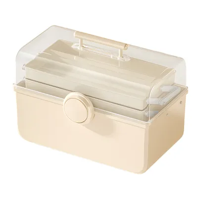 Image de Boîte de rangement de médicaments, Organisateur de médicaments, Boîte de rangement d'urgence médicale, Boîte de rangement de trousse d'urgence, Contenant de rangement de médicaments, Boîte de rangement de trousse d'urgence