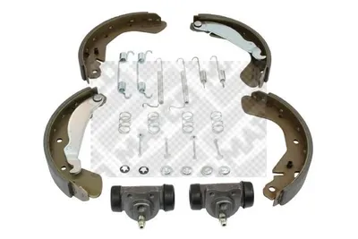 Produktbild von MAPCO Bremsbackensatz Trommelbremse Hinten für OPEL Astra F CC (T92) 200mm 9741