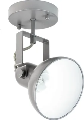 Obrázek produktu pro Reflektor reflektor antracit E14 kovové retro stropní svítidlo nástěnné světlo