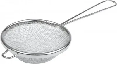 Produktbild von CZ cedník d10cm,16/10 (0,7x0,7mm), pocínovaný