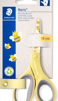 Produktbild von STAEDTLER Schere Noris 14cm farblich sort. Kartonkarte