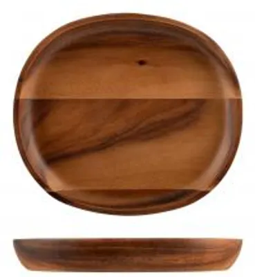 Immagine prodotto di H&H Piatto Acacia Ovale, 21X24Cm