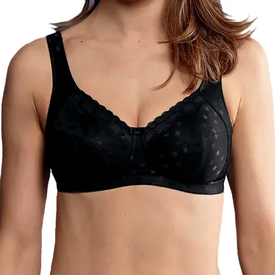 Produktbild von Anita Airita Komfort BH ohne Bügel Mit dreigeteiltem Cups, Mit gepolsterten Trägern, Im dezenten Punktedesign