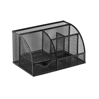 Produktbild von Schreibtisch-Organizer Metall 7 Fächer 22 x 14 x 12,5 cm