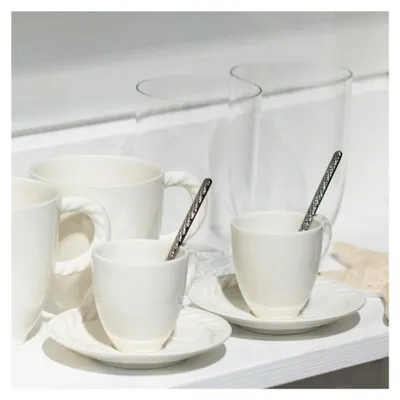 Produktbild von Villeroy und Boch Montauk Espressolöffel aus rostfreiem Edelstahl, 12 cm