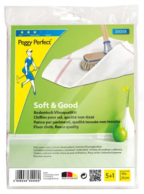 Produktbild von Peggy Perfect Bodentuch Vlies 500 x 550 mm 6er Pack