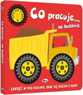 Produktbild von Bau-Spielbuch für Kinder mit beweglichen Rädern