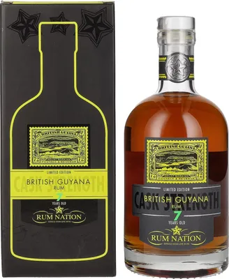 Produktbild von Rum Nation British Guyana 7 Years Old Limited Edition 59% Vol. 0,7l in Geschenkbox
