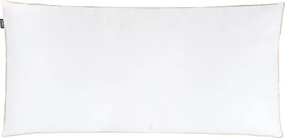Obrázok produktu pre BELIANI Biely vankúš z peria a kačacieho páperia 40 x 80 cm vysokoprofilový trojkomorový prémiový vankúš do spálne