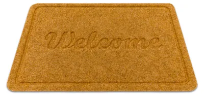 Imagen del producto de Alfombrilla antideslizante WELCOME 1208 exterior, interior - Coco amarillo 50x80 cm