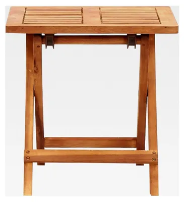 Produktbild von Klappbarer Garten-Couchtisch 40x40x40 cm aus Akazienholz