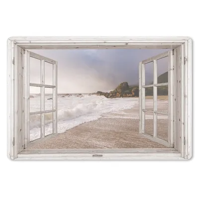 Produktbild von MuchoWow® Mauspad Mousepad Aussicht - Strand - Meer 27x18 cm - Mousepads - Maus Mat - Pad - Mausunterlage - Büroartikel - Desk Matten