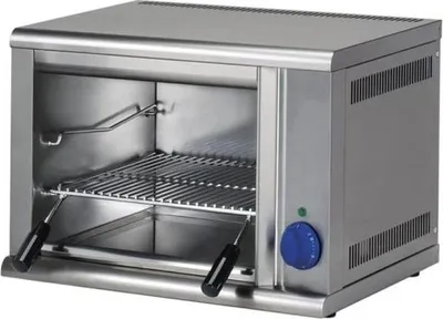 Produktbild von KBS Salamander ultraschnell 2kW vorne offen steckerfertig 540x420x390 mm