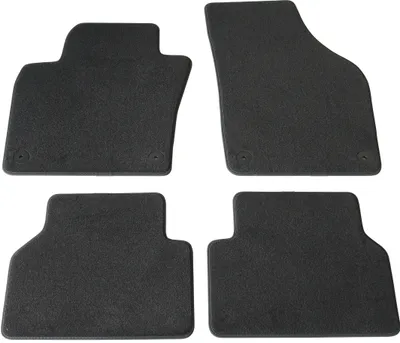 Produktbild von AD Tuning Premium Velour Fußmatten Set für VW Tiguan 5N, Bj. 11/2007-2016