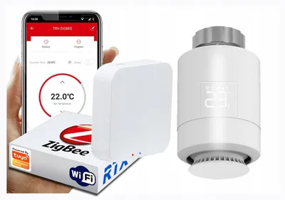Produktbild von Thermostat + Zigbee WiFi-Gateway Tuya SET
