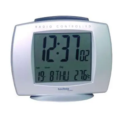 Produktbild von Technoline WT 189, Digitaler Wecker, Silber, LCD, Micro AAA, LR03, 120 mm, 90 mm