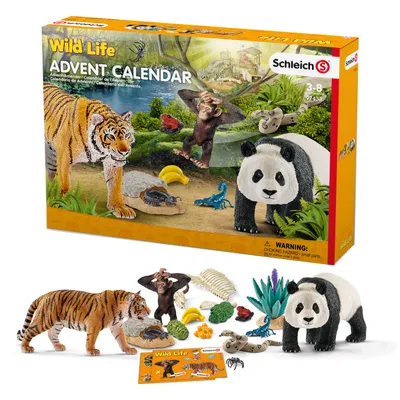 Produktbild von Schleich - Tierfiguren, Adventskalender Wild Life 2017; 97433