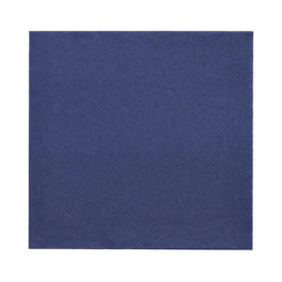 Produktbild von 900 Papstar Servietten DAILY Collection 1/4-Falz 32 cm x 32 cm dunkelblau 89642