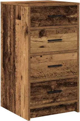 Immagine prodotto di vidaXL Credenza con cassetti in legno di recupero 40 x 41 x 75 cm Materiale a base di legno