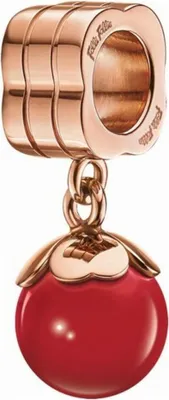 Productafbeelding van Damenparels Folli Follie 3P16T014RR, rood (1 cm)