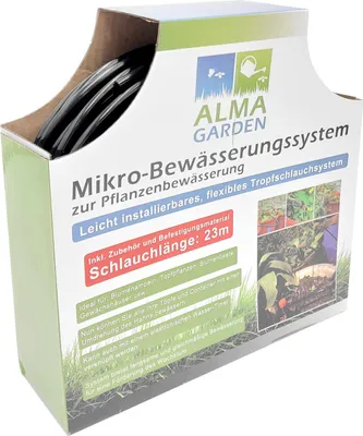 Image de Système de micro-irrigation Tuyau d'arrosage goutte à goutte Tuyau d'arrosage des plantes