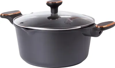 Zdjęcie produktu dla Garnek KingStyle z nieprzywierającą pokrywką 4,55 l