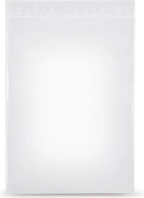 Image de Lot de 1000 sachets plastiques à fermeture zip 70x100mm très résistants 90µ