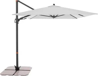 Obrázek produktu pro Doppler myZone 320 x 240 cm - výkyvný zahradní slunečník s boční tyčí : Desén látky - 827