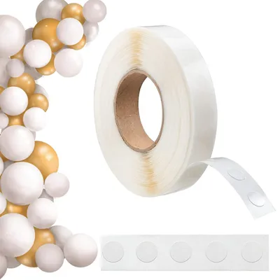 Zdjęcie produktu dla Dwustronne Klejące Kropki 1000 Sztuk, 1 cm, Usuwalne, do Dekoracji Imprez, Wesela
