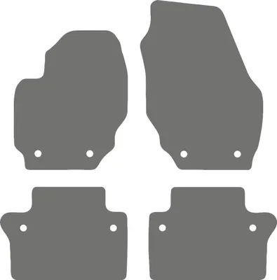 Immagine prodotto di Tappetini in grafite per: Volvo V70 III Station Wagon (2007-2016)