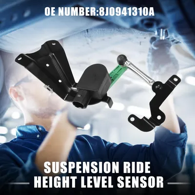 Image de Capteur De Niveau De Hauteur De Suspension Pneumatique pour Audi A3 No.8J0941310A | Capteur De Niveau De Hauteur Arrière Droit 1 Pièce