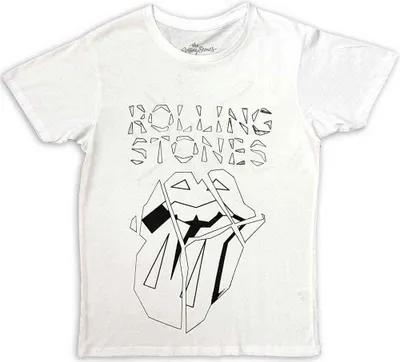 Produktbild von The Rolling Stones - "Hackney Diamonds" T-Shirt Logo für Herren/Damen Uni RO9410 (XL) (Weiß)