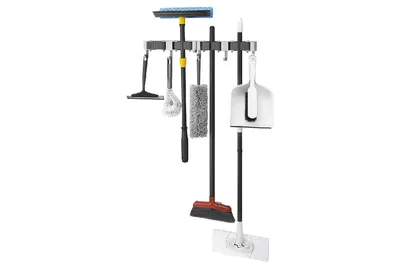 Image de METALTEX Support mural pour 4 balais Hang Up