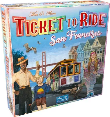 Immagine prodotto di Days of Wonder - Ticket To Ride San Francisco - Edizione Città - Gioco da tavolo