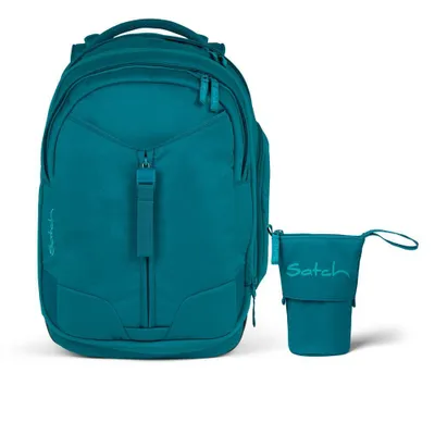 Image de Satch, ensemble sac à dos d'école MATCH Deep Petrol 2 pièces, collection 25/26