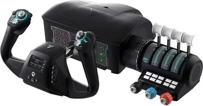 Zdjęcie produktu dla Joystick USB Turtle Beach VelocityOne Flight, 180° Manche, Modułowa Manetka Gazu, PC, TBS-0715-02