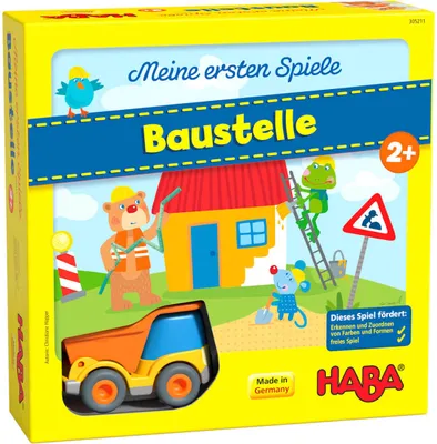Zdjęcie produktu dla HABA Moje pierwsze gry - Plac budowy (gra dla dzieci)