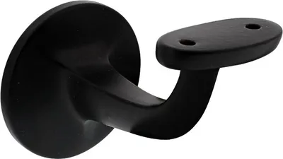 Produktbild von Intersteel Handlaufhalter flach Auflage Stockschraube Schwarz