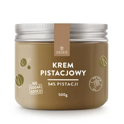 Zdjęcie produktu dla Krem pistacjowy BEZ CUKRU 500g