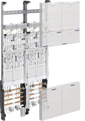 Produktbild von HAGER Komplettfeld eHZ 4ZP ZK3ET24 H1050mm 2feld