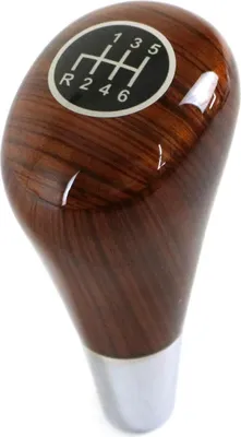 Image de Pommeau de vitesse pour Mercedes W202 C208 C209 W210 W211 W220 R230 R170 Zebrano 6 vitesses